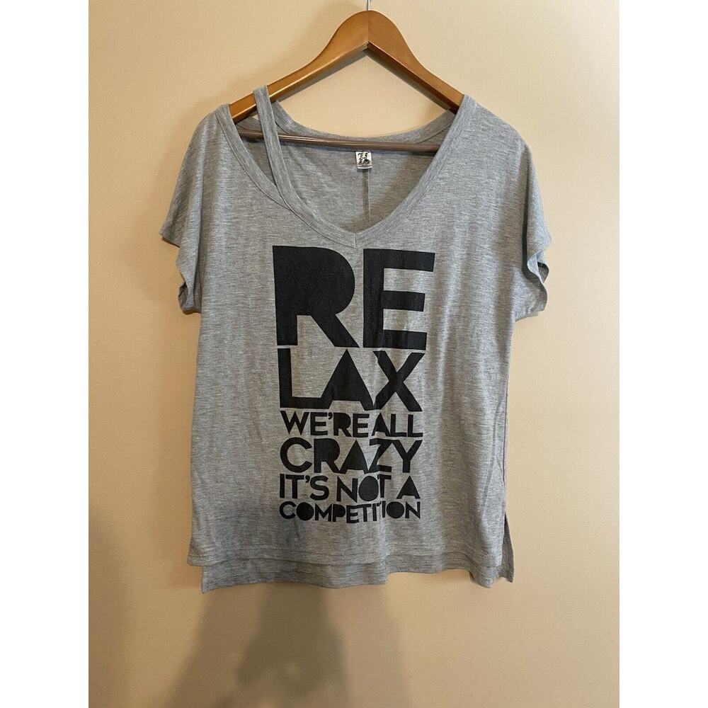 Hybrid Clothing Women’s Gray T Shirt Size Medium
